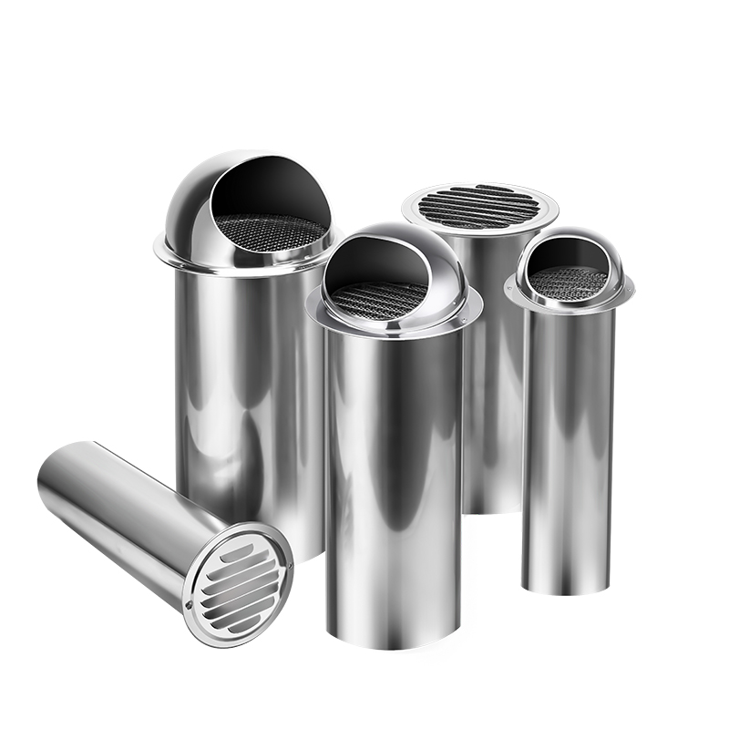 卫生间出风口加长不锈钢s穿墙风帽外墙出风口油烟机排风口防风罩