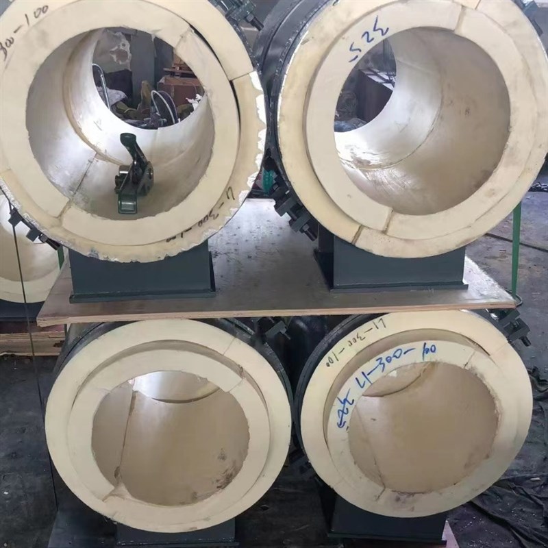 PU木托硬质发泡保温支座隔热支吊架水管固定支架聚氨酯保冷管托