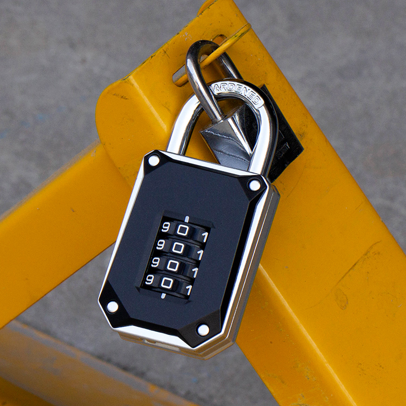 大门庭院门铁门电动车篮筐健身房柜子锁家用锁头机械密码锁挂锁