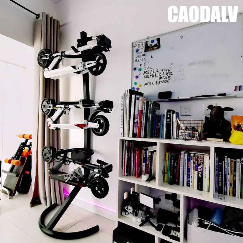 新款电动滑板车靠墙n壁挂架停车展示架自行车挂架山地公路车挂两