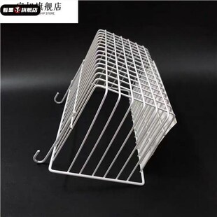 免打孔挂篮勾篮带勾铁艺挂篮斜口宿舍收纳框网格挂架整理篮置物架