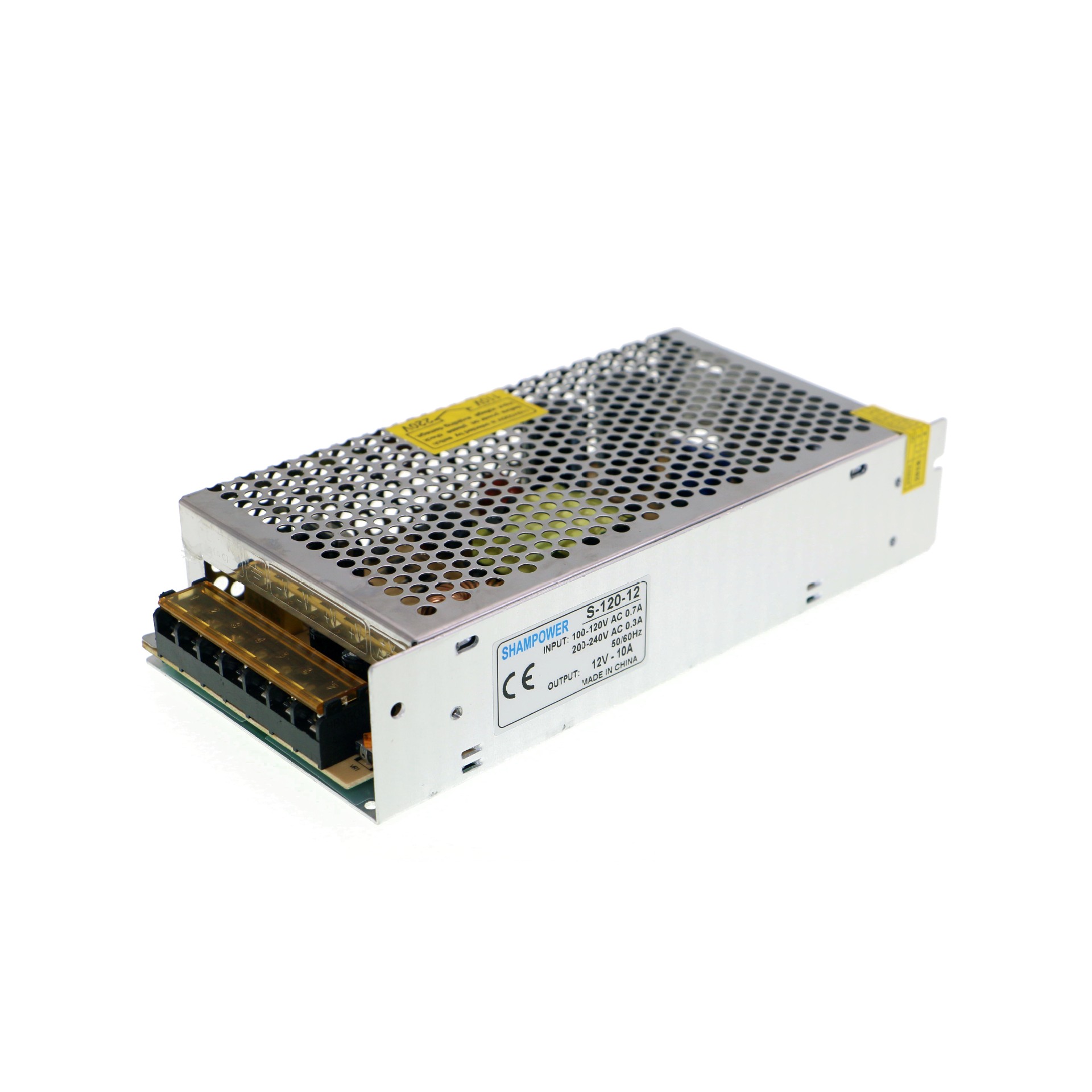 12V10A开关电源led灯带电源12V安防监控电源120W变压器 工厂