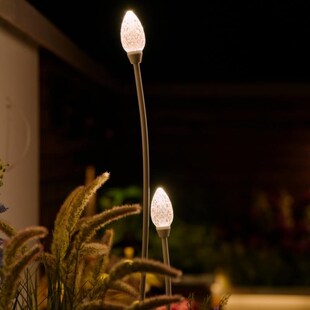 水晶草坪灯低压花园灯现代简约氛围灯户外庭院灯草皮灯插地花镜灯