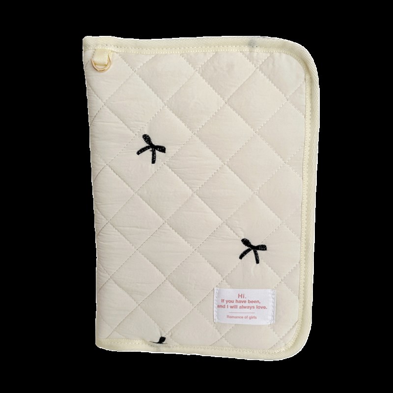 加厚芭蕾舞风证件护照手账本票据母婴防疫包相册活页本收纳大容量