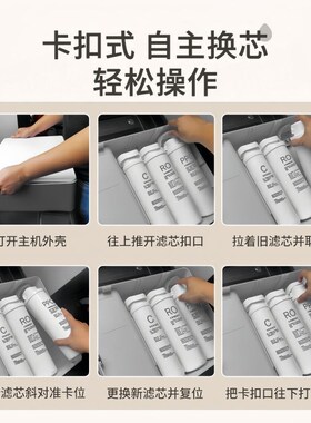 适配兼容沃兰特WLT-RO-500家用净水器通用PPC/RO膜/后置C全套滤芯