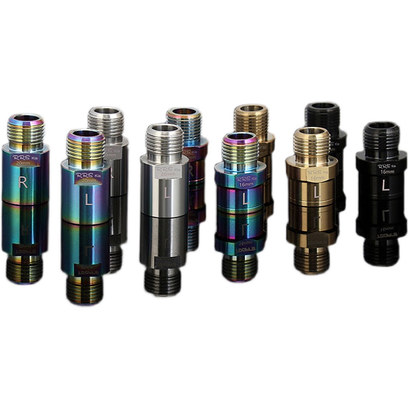 Rrskit自行车脚踏铬钼钢延长轴山地G公路车加长轴芯曲柄脚踏板延