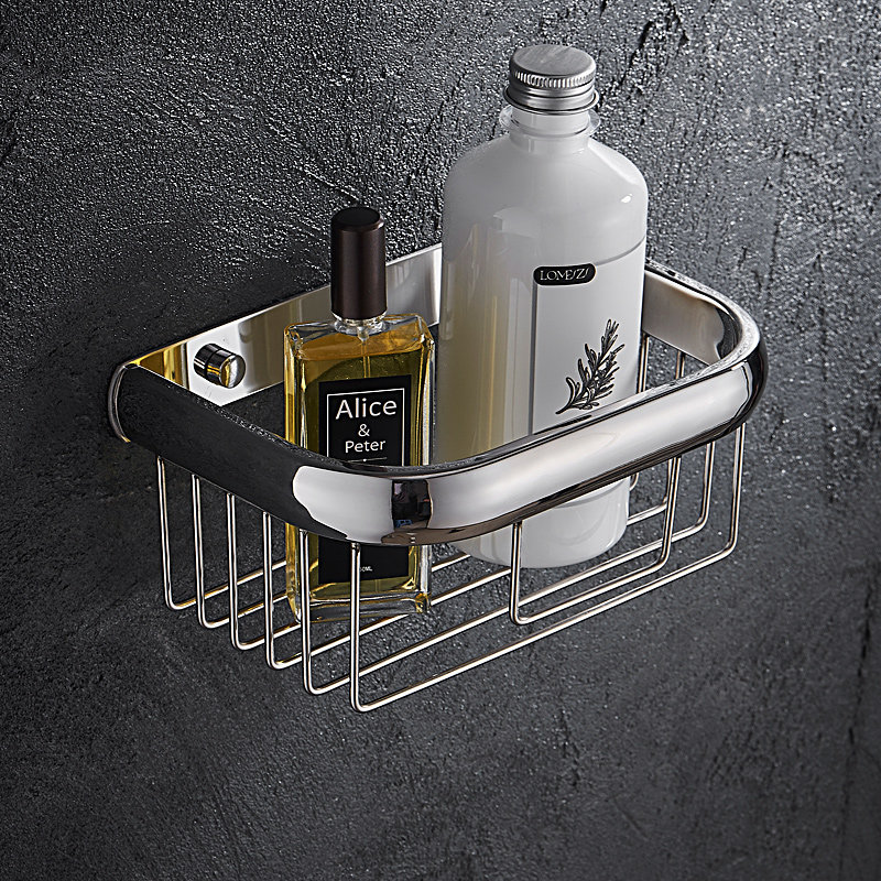 免打孔 304不锈钢纸巾篓厕纸盒厕纸架纸巾盒厕所厨房纸巾架置物架