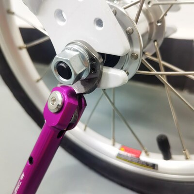 bya412大风行i1402折叠自行车脚撑kickstand铝合金支架边撑1416