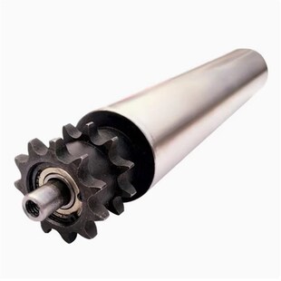 单头双链轮型QCH21 QCH22 W200 d12 D60 动力输送滚筒