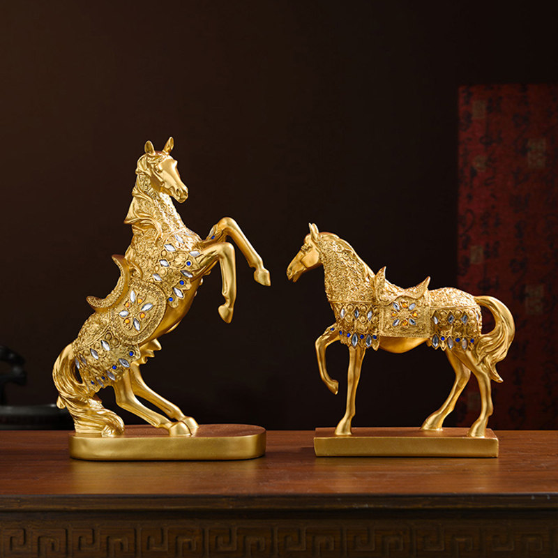 欧式马到成功h酒柜装饰品摆件玄关隔断客厅办公室桌面家居工艺品,家居饰品,装饰摆件,淘宝优惠券,粉丝福利购,淘宝优惠卷