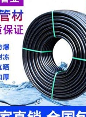 4分水管接头e配件联塑pe管63pe管活接头75pe管pc线管黑管热熔管材