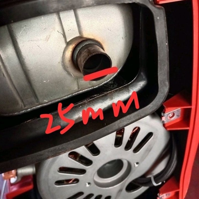 手提式22c0V1200/2400瓦小型家用汽油发电机房车发电机消音器转用