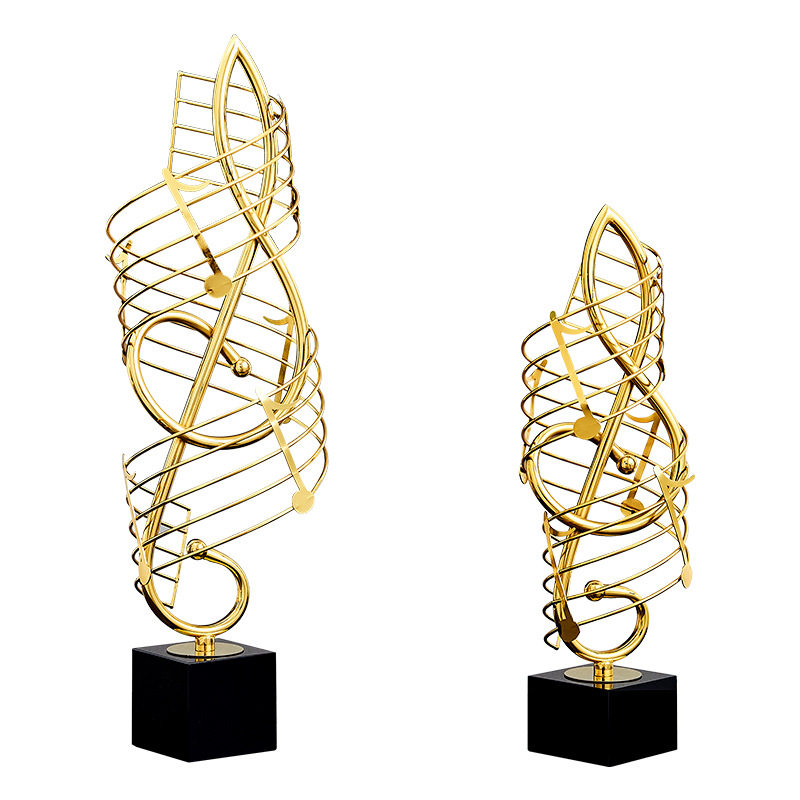 欧式创意铁艺音符摆件轻奢客u厅电视柜酒柜静吧金属艺术装饰工艺,家居饰品,装饰摆件,淘宝优惠券,粉丝福利购,淘宝优惠卷