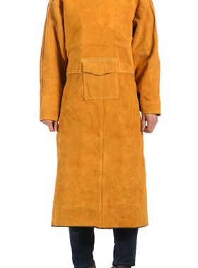 牛皮电焊防护服氩孤焊工焊接工作服反穿衣M围裙隔热防烫耐高温包