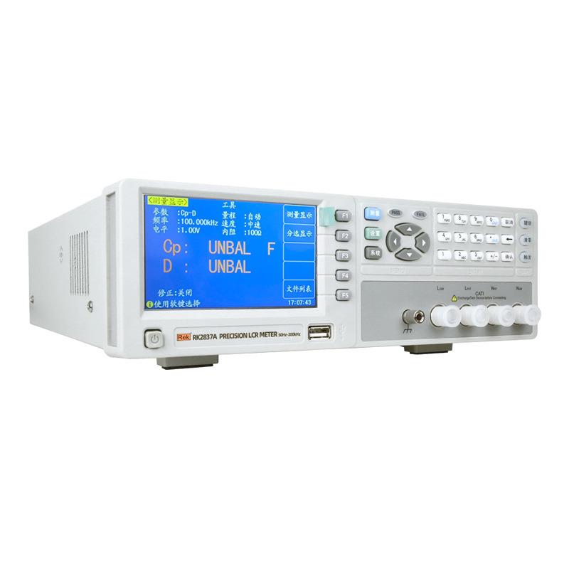 RK2837A数字电桥LCR电桥测量仪50HZ-200KHZ频率串联并联