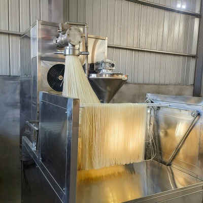 大型智能便捷米粉机 时产700斤全自动米线设备 食品厂规模化生产