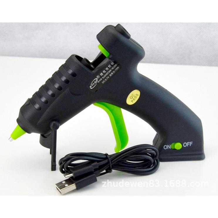 新疆包邮NL-220电池胶枪 无线热熔胶枪 幼儿园熔胶枪 充电热熔胶