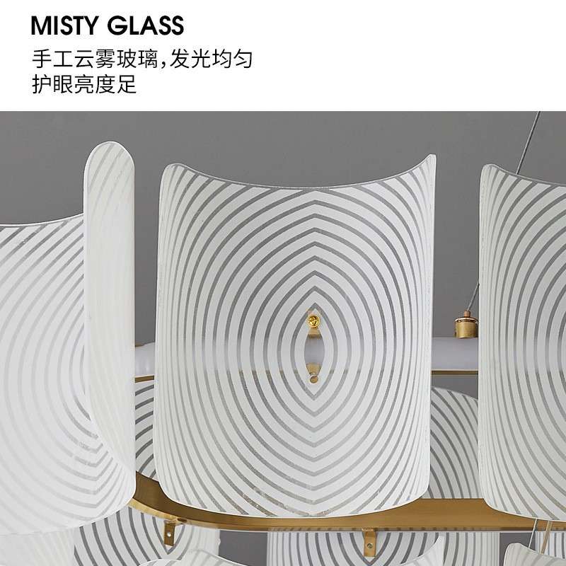 现代吊灯全铜轻奢客厅灯简约大气设计师创意餐厅灯个性主卧室灯具