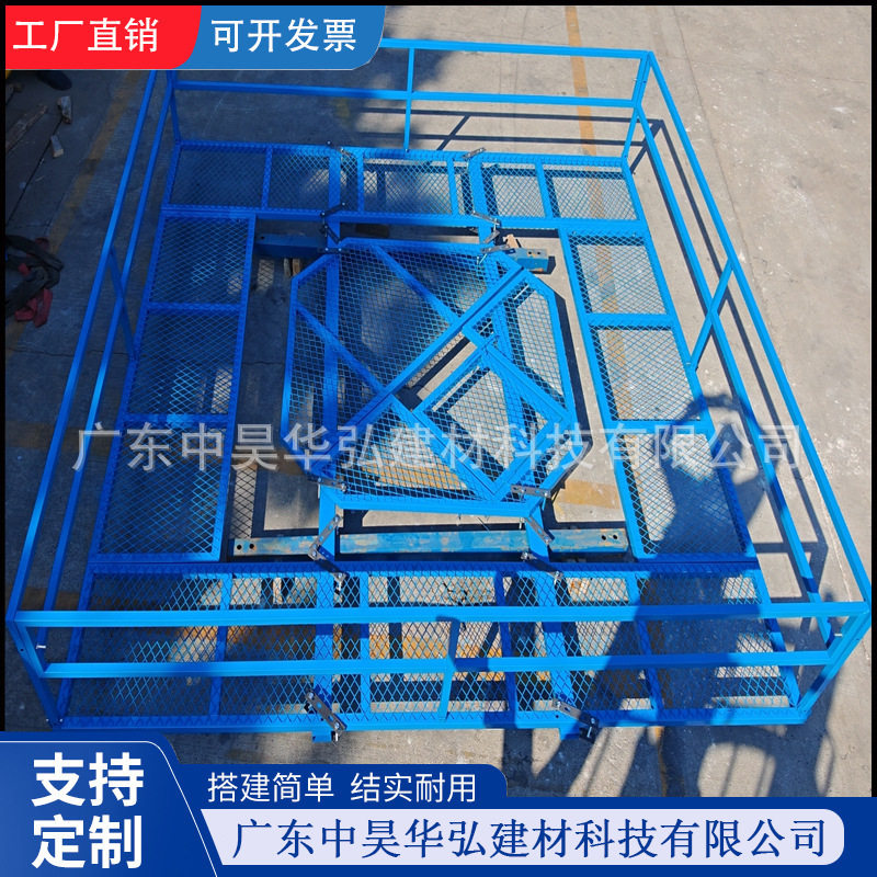 工地施工塔吊围栏防护网塔调防攀爬基础围挡建筑标准化吊机安全