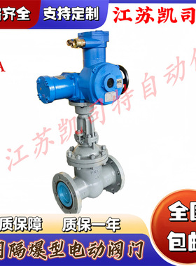 凯司特 电压AC660V DN300矿用隔爆型一体式电动闸阀 MKZ941H-100C