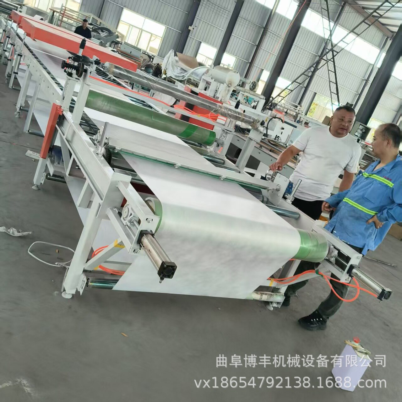 玻璃纤维布毛毡涂布机生产线