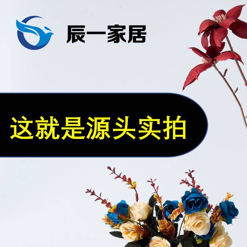 现代简约轻奢琥珀色切割玻璃花瓶样板房售楼部客厅茶几电视柜花器