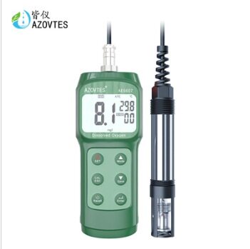 皆仪AE6607数显便携式溶氧仪水产鱼塘海水含氧量检测溶解氧测定仪