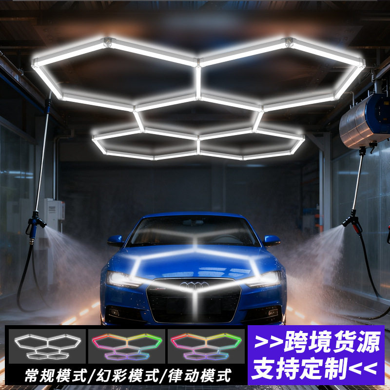 六角形LED蜂窝灯幻彩RGB