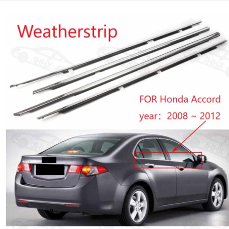 雅阁ACCORD 08-12款车门玻璃外压条防水条车窗饰条密封条