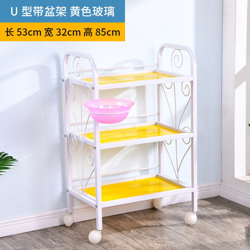 美容美发3层带抽屉工具推车
