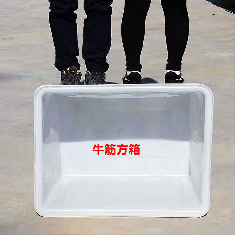 500升养鱼养龟塑料方桶300升1吨多规格敞口一体成形户外牛筋方箱