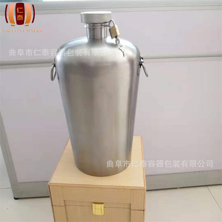 酒容器-曲阜仁泰容器 10L不锈钢内胆酒桶 304食品级不锈钢