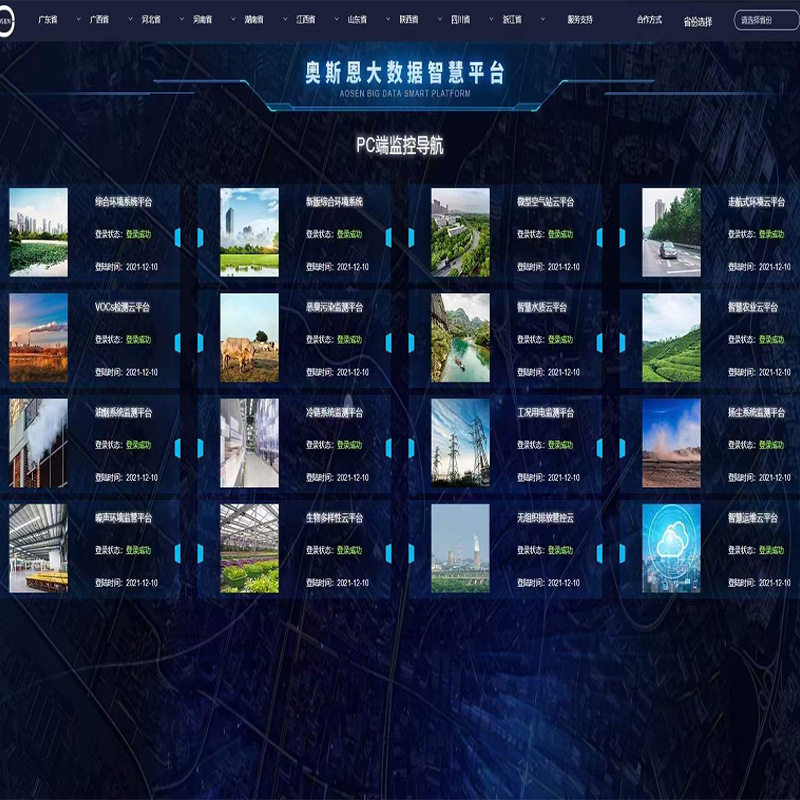 街道走航监测系统监管云平台 大气质量溯源监测云平台应用方案
