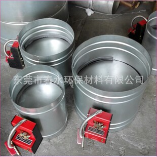 定购通风除尘圆形、方形电动风阀、风量调节阀、蝶形风阀、单向阀