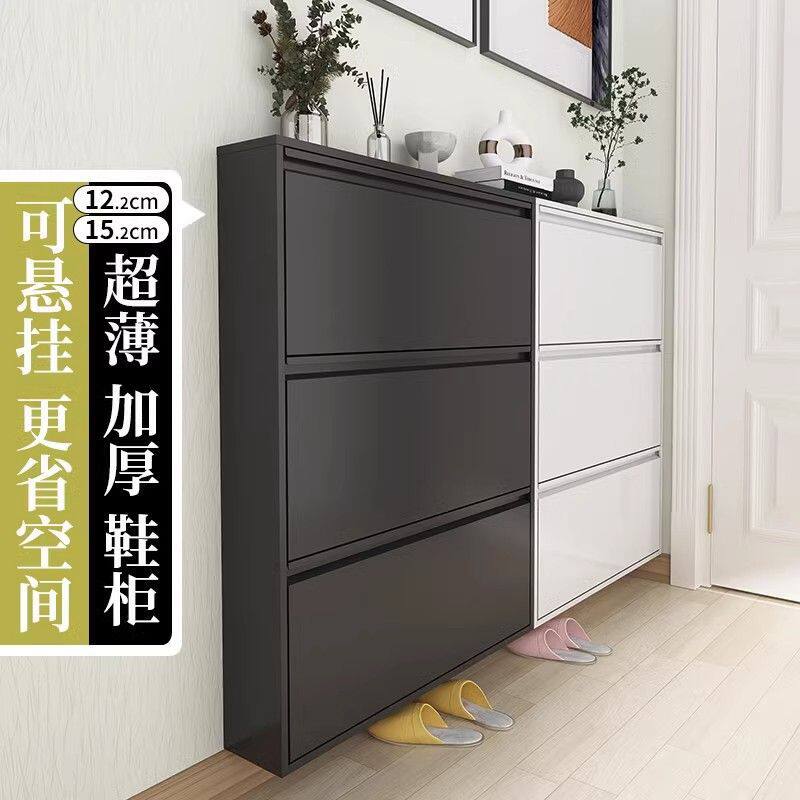 钢制鞋柜家用门口入户楼道玄关铁皮柜储物大容量多功能批发