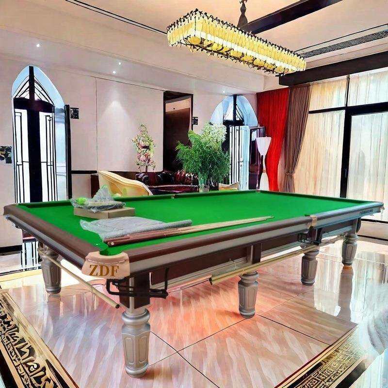 东莞斯诺克台球摆法打法标准斯诺克台球桌尺寸司洛克台球桌尺寸