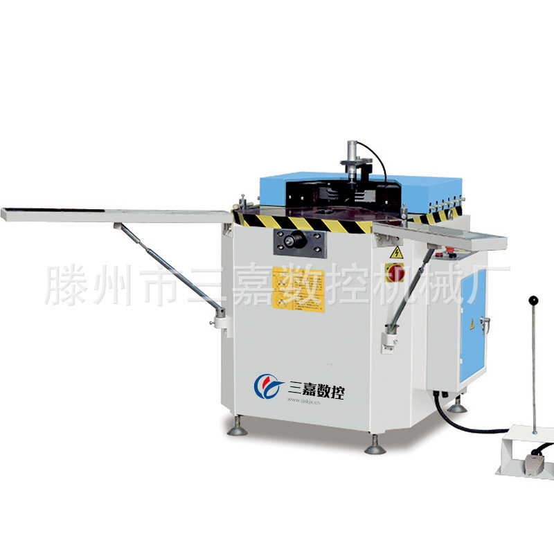 铝门窗幕墙重型组角机 断桥铝平开窗加工机械 定位下沉可升降组角