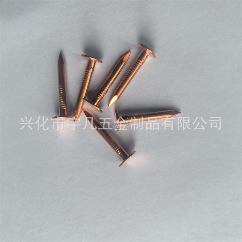 T2紫铜钉 纯铜钉 直径长度均可定制