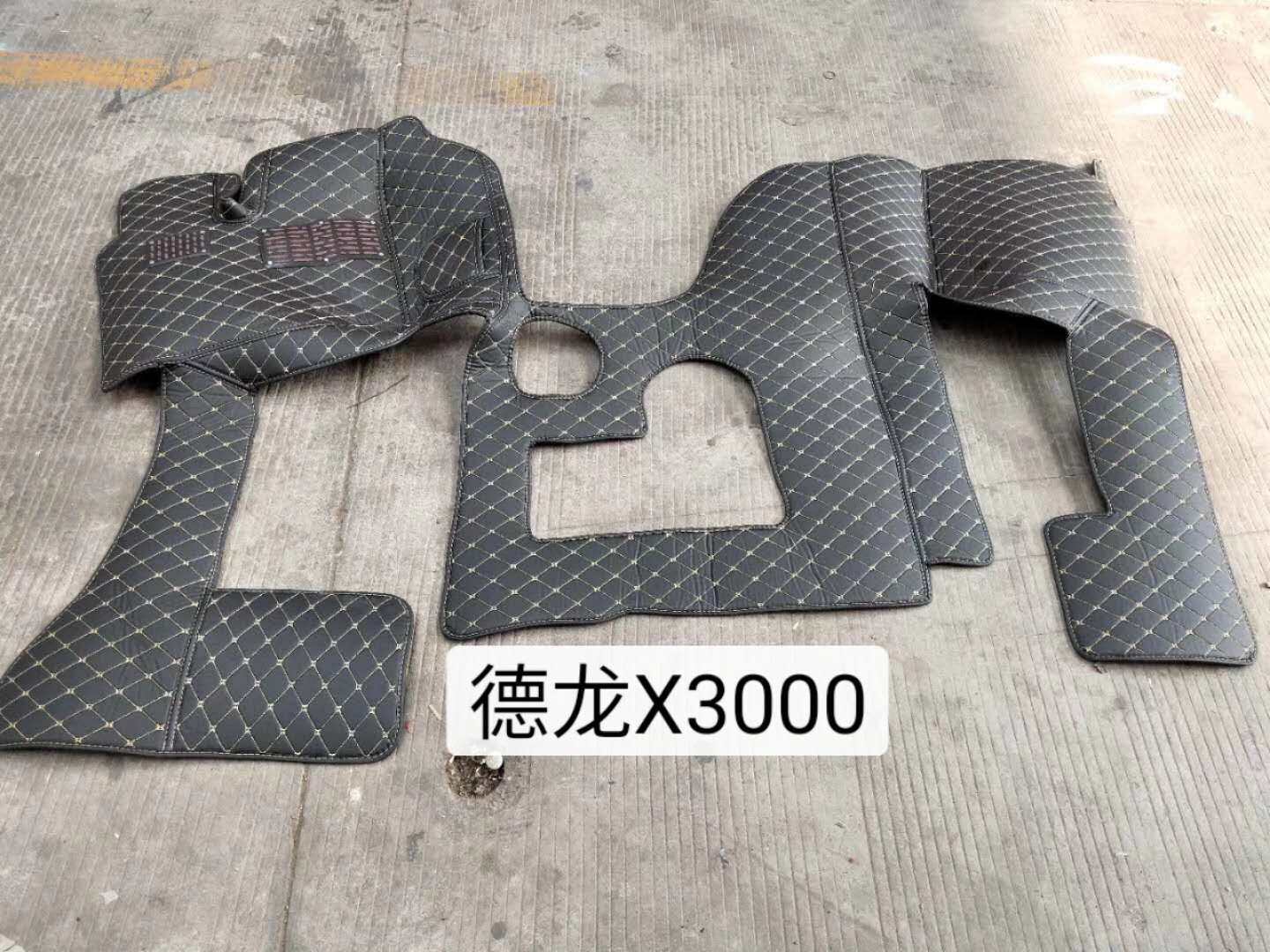 江淮骏铃E3 E5 H330 V5V6V8专车专用连体环保全包围脚垫