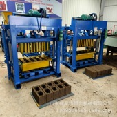 出口柴油移动混凝土手动空心砖多孔砖头成型机实心免烧水泥制砖机