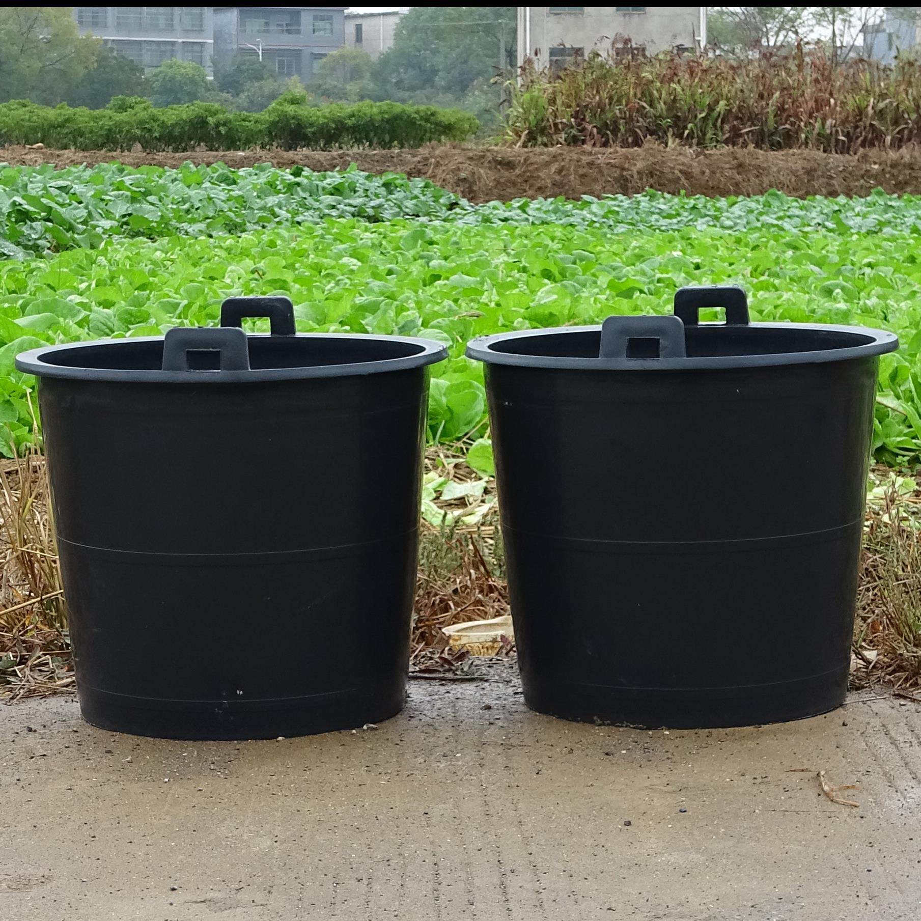 Ehd农用浇菜水桶牛筋胶桶粪桶尿桶挑水桶种菜桶诱蜂桶花盆耐摔垃