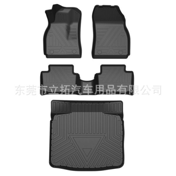 适用于09-23年别克君威/君越/凯越防水防滑环保耐磨易安装TPE脚垫