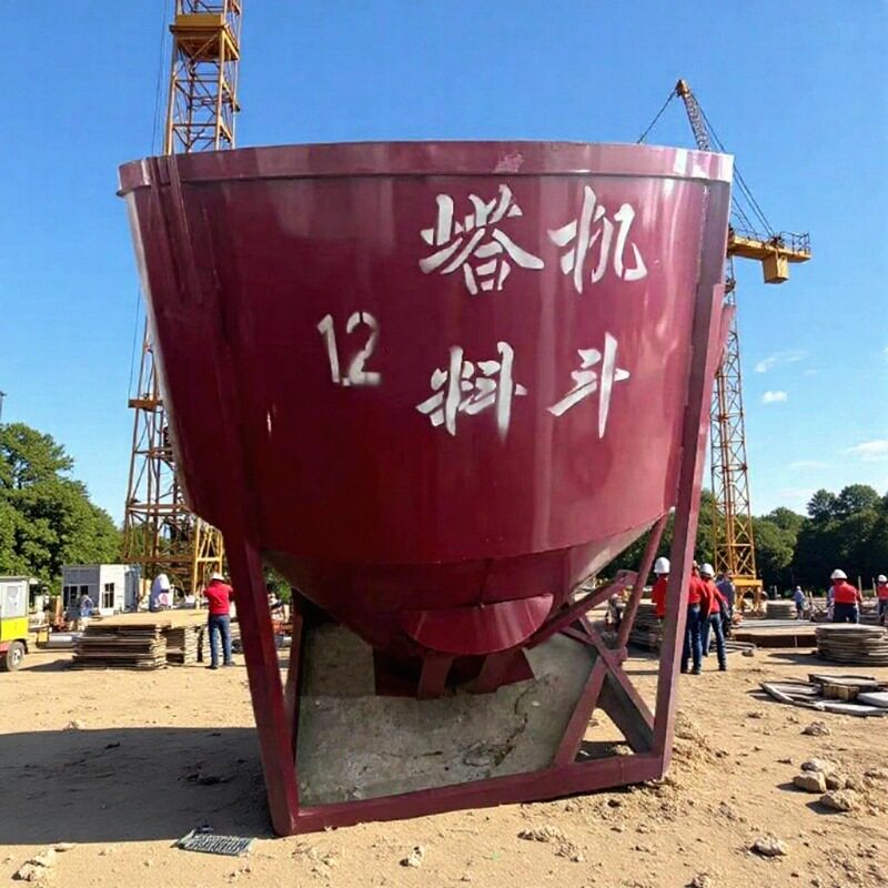 混凝土塔吊吊斗直口斜口歪嘴