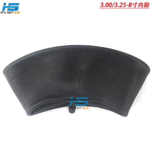 摩托车配件手推车独轮车3.25/3.00-8(13X8)弯/直嘴天然胶内轮胎