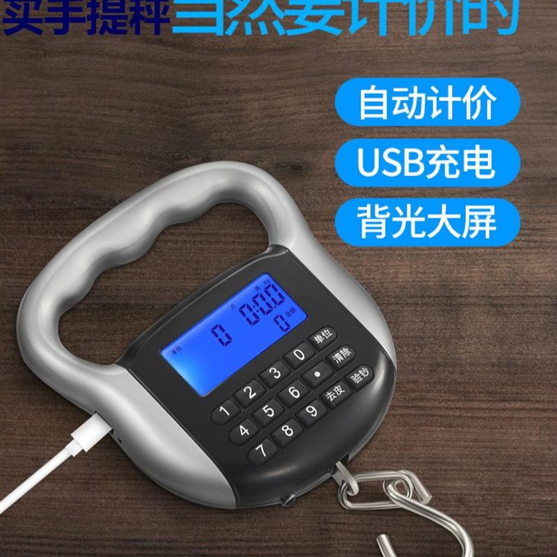适用cnw计价秤充电手提秤卖菜秤台秤电子秤快递秤买菜秤弹簧称吊