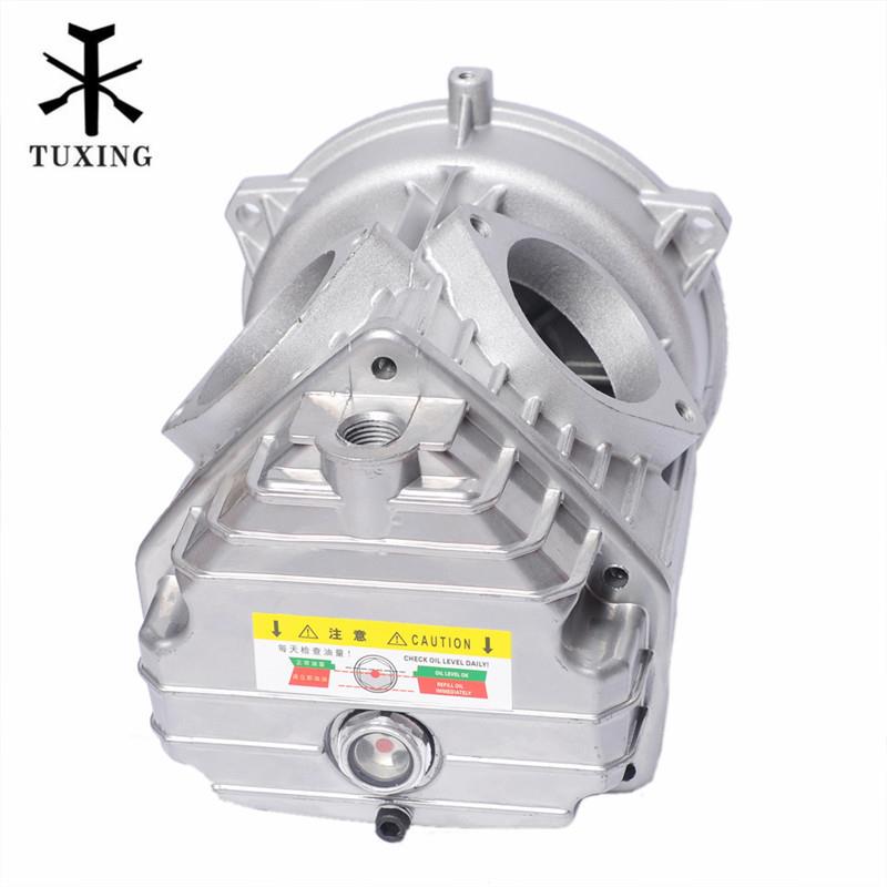 适配双缸高压气泵30mpa机油箱整体配件 打气机曲轴箱前盖胶