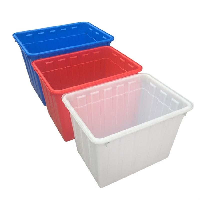适用塑料水箱加厚塑料桶长方形食品级储水桶洗澡养鱼泡瓷砖箱大号