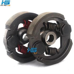 49CC迷你摩托车配件小跑车小越野两冲发动机蹄块离合器 铁甩块