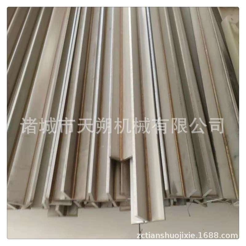 道轨供应厂家不锈钢道轨家禽屠宰流水线T型轨滑架链条移动滑轨304