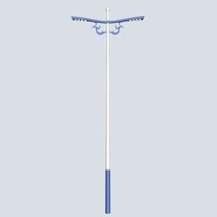 厂家市电路灯 双臂道路照明灯双头路灯6米7米8米市政路灯